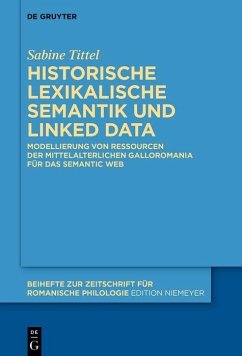 Cover Historische lexikalische Semantik und Linked Data (eBook, PDF)