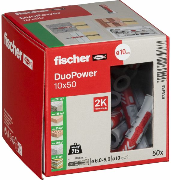 Fischer DUOPOWER 10x50 50 St. Fischer DUOPOWER 10x50 50 St.