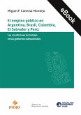 El empleo público en Argentina, Brasil, Colombia, El Salvador y Perú (eBook, ePUB)