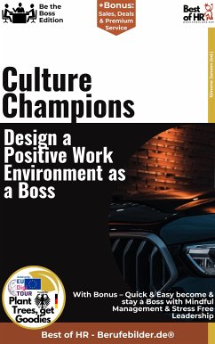 Culture Champions – Design a Positive Work Environment as a Boss (eBook, ePUB) - Janson, Simone