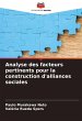 Analyse des facteurs pertinents pour la... - Bild 1