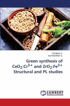 Green synthesis of CeO2:Cr3+ and ZrO2:Fe3+ Structural and PL studies - B. S., ROHINI;D., KAVYASHREE