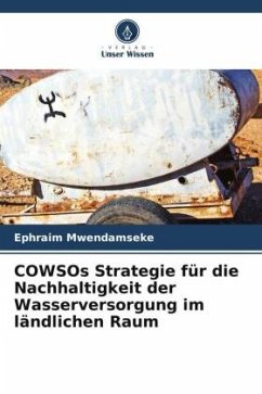 COWSOs Strategie für die Nachhaltigkeit der Wasserversorgung im ländlichen Raum - Mwendamseke, Ephraim