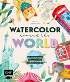 Watercolor around the world
