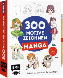 300 Motive zeichnen - Manga - Herzog, Lise