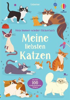 Cover Mein Immer-wieder-Stickerbuch: Meine liebsten Katzen