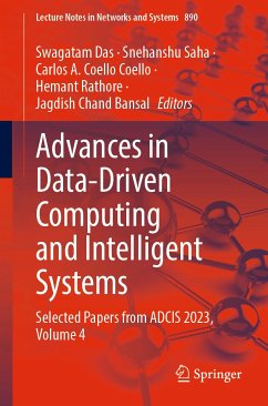 Advances in Data-Driven Computing and Intelligent Systems (eBook, PDF)