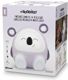 BigBen Kids, Hi Buddies! Coco Bluetooth-Lautsprecher Koala, Wireless Speaker & Night Light, Farbe: lila