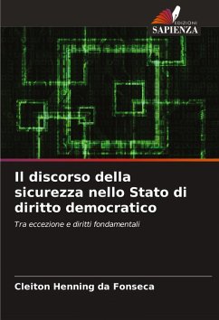 Cover Il discorso della sicurezza nello Stato di diritto democratico
