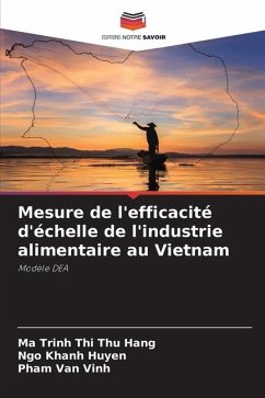 Mesure de l'efficacité d'échelle de l'industrie alimentaire au Vietnam - Thu Hang, Ma Trinh Thi;Huyen, Ngo Khanh;Vinh, Pham Van