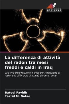 La differenza di attività del radon tra mesi freddi e caldi in Iraq - Fayidh, Batool;Nafae, Takrid M.