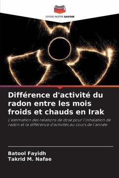 Différence d'activité du radon entre les mois froids et chauds en Irak - Fayidh, Batool;Nafae, Takrid M.