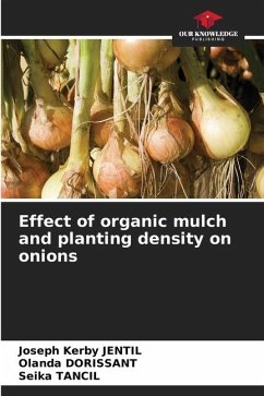 Effect of organic mulch and planting density on onions - Jentil, Joseph Kerby;Dorissant, Olanda;Tancil, Seika