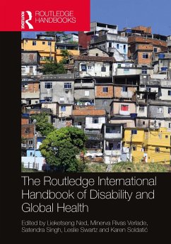 The Routledge International Handbook of Disability and Global Health (eBook, ePUB)