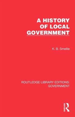Cover A History of Local Government (eBook, ePUB)