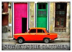 Sowjetische Oldtimer (Wandkalender 2025 DIN A3 quer), CALVENDO Monatskalender