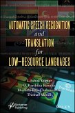 Automatic Speech Recognition and Translation for Low Resource Languages (eBook, ePUB)