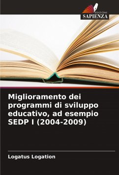 Cover Miglioramento dei programmi di sviluppo educativo, ad esempio SEDP I (2004-2009)