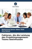 Faktoren, die die Leistung des Projektmanagement-Teams beeinflussen