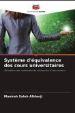 Système d'équivalence des cours universitaires