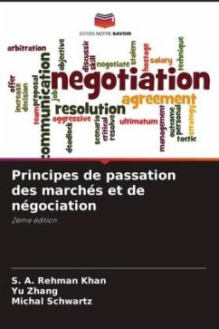 Principes de passation des marchés et de négociation - Khan, S. A. Rehman;Zhang, Yu;Schwartz, Michal