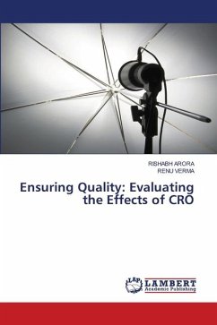 Ensuring Quality: Evaluating the Effects of CRO - Arora, Rishabh;VERMA, RENU