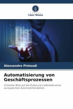 Automatisierung von Geschäftsprozessen - Pintaudi, Alessandro