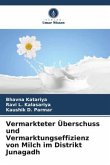 Vermarkteter Überschuss und Vermarktungseffizienz von Milch im Distrikt Junagadh