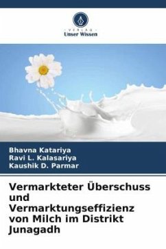 Vermarkteter Überschuss und Vermarktungseffizienz von Milch im Distrikt Junagadh - Katariya, Bhavna;Kalasariya, Ravi L.;Parmar, Kaushik D.