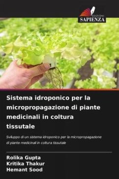 Sistema idroponico per la micropropagazione di piante medicinali in coltura tissutale - GUPTA, ROLIKA;Thakur, Kritika;Sood, Hemant