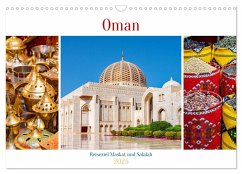 Oman - Reiseziel Maskat und Salalah (Wandkalender 2025 DIN A3 quer), CALVENDO Monatskalender - Calvendo;Schwarze, Nina