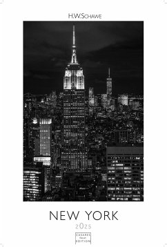 New York schwarz-weiss 2025 L 59x42cm - Schawe, H.W.