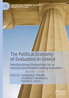 Cover The Political Economy of Evaluation in Greece