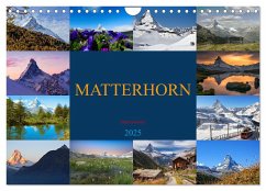 MATTERHORN Impressionen (Wandkalender 2025 DIN A4 quer), CALVENDO Monatskalender