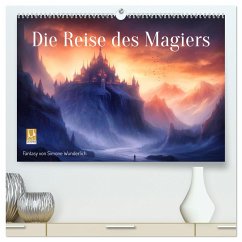 Die Reise des Magiers (hochwertiger Premium Wandkalender 2025 DIN A2 quer), Kunstdruck in Hochglanz