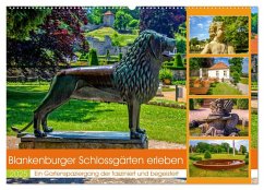 Blankenburger Schlossgärten erleben (Wandkalender 2025 DIN A2 quer), CALVENDO Monatskalender