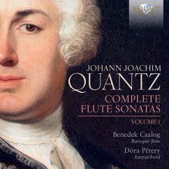 Quantz:Complete Flute Sonatas,Volume 1 - Csalog,Benedek/Petery,Dora