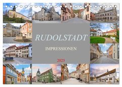 Rudolstadt Impressionen (Tischkalender 2025 DIN A5 quer), CALVENDO Monatskalender