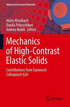 Mechanics of High-Contrast Elastic Solids