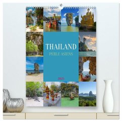 Thailand - Perle Asiens (hochwertiger Premium Wandkalender 2025 DIN A2 hoch), Kunstdruck in Hochglanz