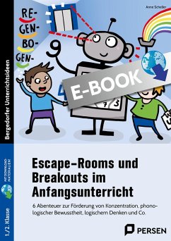 Cover Escape-Rooms und Breakouts im Anfangsunterricht (eBook, PDF)