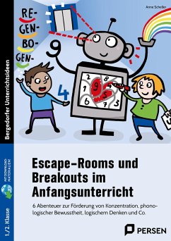 Escape-Rooms und Breakouts im Anfangsunterricht. Mit Download - Scheller, Anne