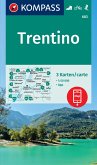 KOMPASS Wanderkarten-Set 683 Trentino (3 Karten) 1:50.000