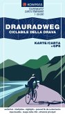 KOMPASS Fahrrad-Tourenkarte Drauradweg - Ciclabile della Drava 1:50.000