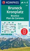 KOMPASS Wanderkarte 045 Bruneck, Kronplatz / Brunico, Plan de Corones 1:25.000