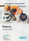Peón/a. Test del temario. Ayuntamiento de Valladolid