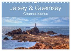 Jersey & Guernsey - Channel Islands (Wall Calendar 2025 DIN A3 landscape), CALVENDO 12 Month Wall Calendar