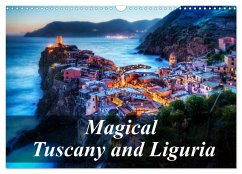 Magical Tuscany and Liguria (Wall Calendar 2025 DIN A3 landscape), CALVENDO 12 Month Wall Calendar