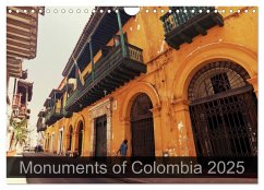 Monuments of Colombia 2025 (Wall Calendar 2025 DIN A4 landscape), CALVENDO 12 Month Wall Calendar