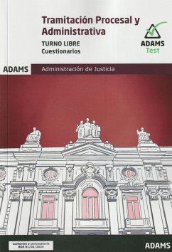 Cuestionario Tramitación Procesal y Administrativa, turno libre